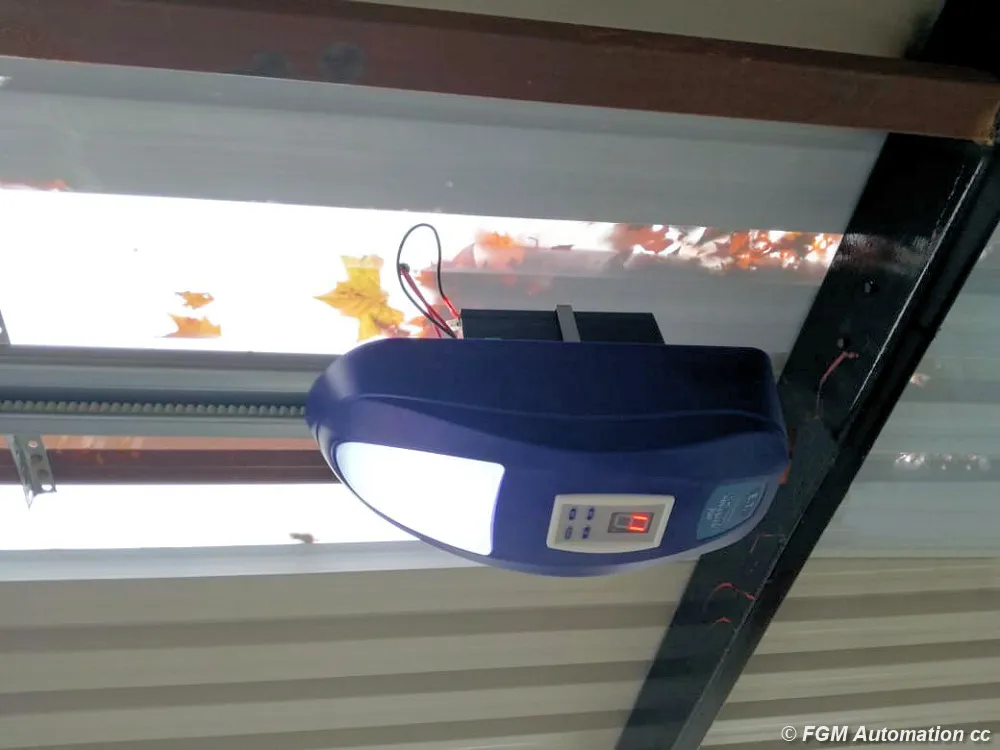 DC Blue garage door motor